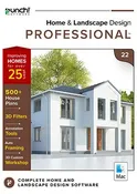 Punch! 22 Home & Landscape Design Professional - Term License (Annual/1 Year) - Mac