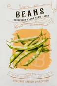 Beans-Henderson's Lima Bean 1888 Heirloom