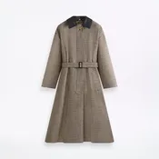 Belted Bowland Alpaca Wool Trench Coat