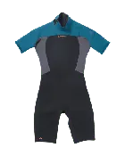 2/2 Prologue Back Zip Spring Suit - Midnight Turquoise