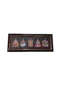 5 God Photo Frame – Divine Ensemble Wall Decor for Blessings, Peace &amp; Spiritual Positivity