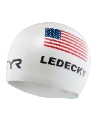 Adult Katie Ledecky Silicone Swim Cap