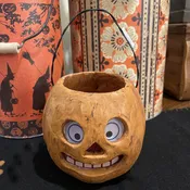 5″ Jack-O-Lantern Candy Container