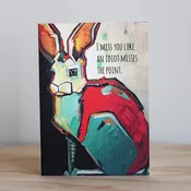 Beautifully Said Idiot Card