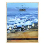 2027 Art by Alyssa Coastal Poster Calendar
