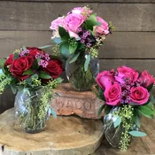 Modern Half-Dozen Roses