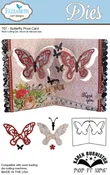 Elizabeth Craft Designs - Karen Burniston - Pop it Ups Metal Dies - Butterfly Pivot Card