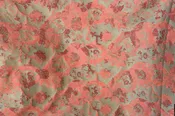 Grove Bros. Jacobean: Coral / Tangerine | Hand Printed Cotton Fabric