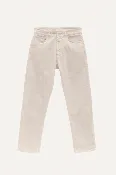 5-Pocket Cotton Trouser in Cream