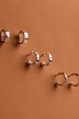 STAR HOOP EARRING SET
