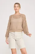 The Ashtin Open Knit Sweater