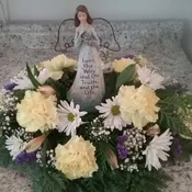 Centerpiece with Angel