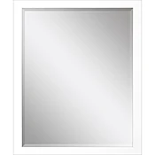 772 Mirror Group 43 X 33 inch White Wall Mirror, Propac