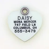 Glow-in-The-Dark-Tag - Heart