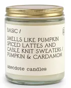 Anecdote Candles | Basic Candle