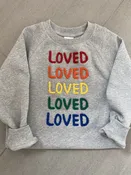 Be Loved Sweatshirt In French Terry