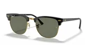 0RB3016 Clubmaster - Black On Gold