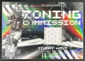 2006 Donruss Elite Zoning Commission Torry Holt Jersey Relic /399