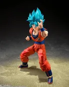 Bandai S.H.Figuarts Super Saiyan God Super Saiyan Son Goku – Blue Power Transcending Limits Figure (Dragon Ball Super)
