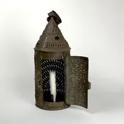 Pierced Tin Lantern — Charles Haver Antiques