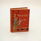 Red Leatherbound Book