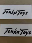 Early Tonka Decals TK79B