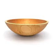 15" MAPLE WOOD BOWL