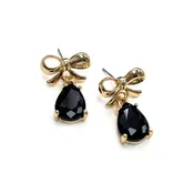 Girly Goddess Earrings: Black