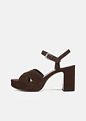 Ericka Suede Platform Sandal