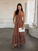 Amber Halter Maxi Dress