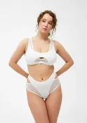 Adjustable Top with Mesh – CANDY SHINE – Ice White Shine