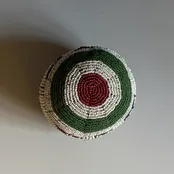 Sioux Ceremonial Beaded Ball circa late 19th century — Kimosabé Vintage Southwest - Taos -
