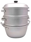 3 Tier Aluminum Steamers