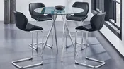 5 Piece Dining Room Set (D1503BT + D1446BS -BL)