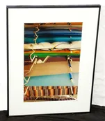 '09 Hawaii Framed Color Photo Print "Surf Board Racks 2" by Michael O'Hara (DaM)