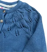 3-6 MONTHS Baby Boden Blue Girls Outerwear Cardigan