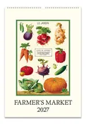 2027 Cavallini & Co. Farmer's Market Wall Calendar