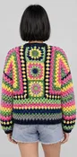 Hexi Crochet Cardi