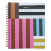 2027 Large Format Planner by Idlewild | Cabana Stripe