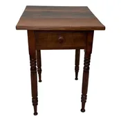 18th Century Early American Side Table — CANTERBURY COTTAGE ANTIQUES