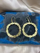 Amrapali Gold Dangle Earrings