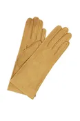 1003 Classic Kid Leather G. Silk Lined M. Length Camel