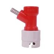 Pin Lock Disconnect Short (Gas) 1/4" Barb