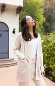 Million Miles Cardigan - Stone