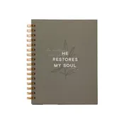 Hardcover Journal - He Restores My Soul