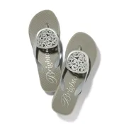 Artful Platform Flip Flops