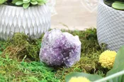 Amethyst Cathedral Specimen (am-13) 3" x 3" x 2.5"