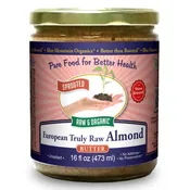 Almond Butter European Truly Raw 10 lb, Sprouted, Organic