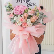 Rosé Whisper - I Miss You Bouquet