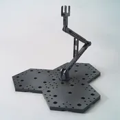 1/100 Display Stand Action Base 4 BLACK